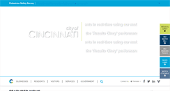 Desktop Screenshot of cincinnati-oh.gov
